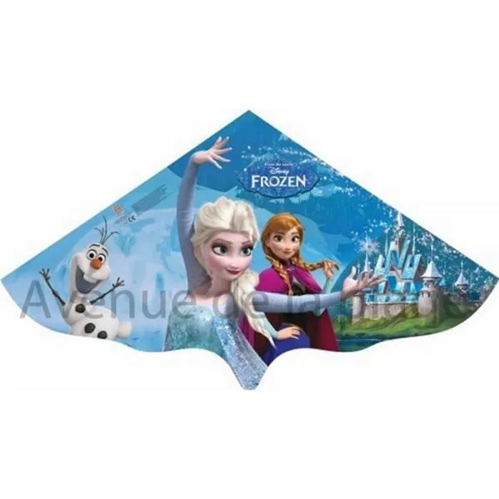 Cerf-volant monofil La Reine des neiges - GUNTHER - Elsa - Pour enfants à partir de 4 ans - Facile à piloter-0