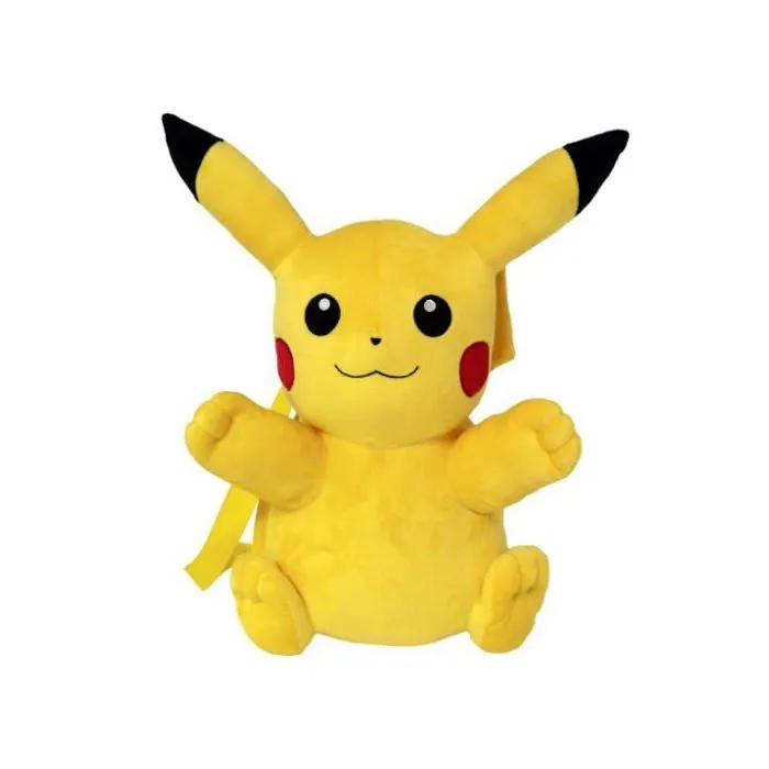 Sac A Dos Peluche - Pokemon - Pikachu Peluche Sac à Dos 36cm-1