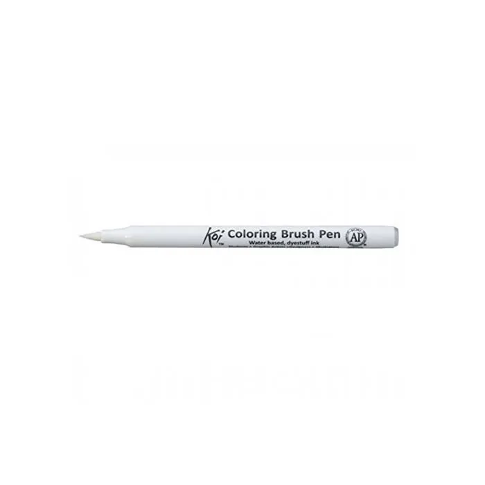 Feutre Pinceau - SAKURA - Koi Coloring Brush - Incolore - Pointu flexible - Mixte-0