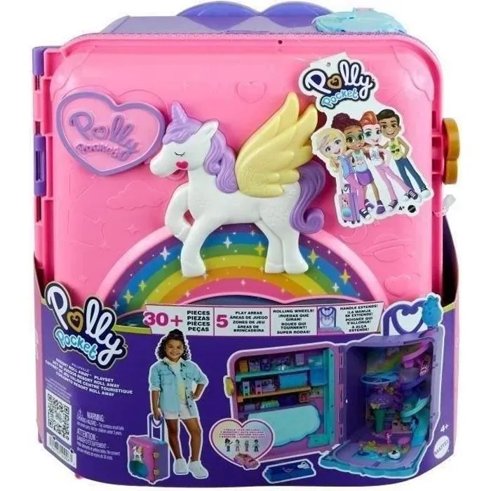 Polly Pocket®-Coffret Valise Polly Pocket® Pollyville® HKV43-0