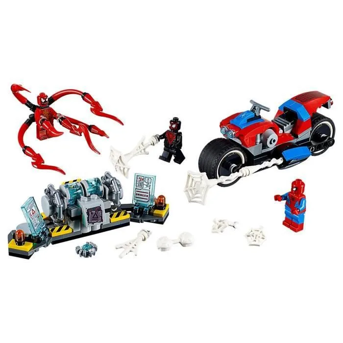 LEGO® Marvel Super Heroes 76113 Le sauvetage en moto de Spider-Man-1
