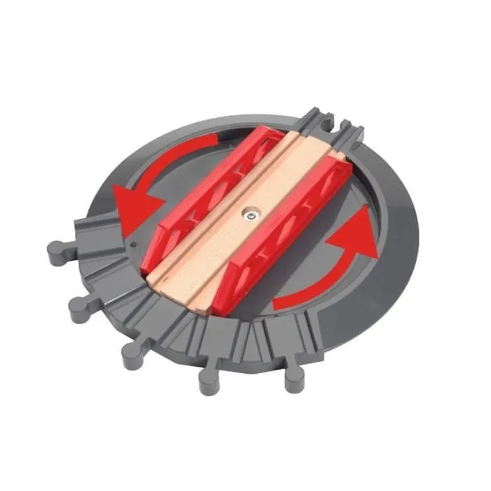 Brio World Grande Gare de Triage - Accessoire pour circuit de train en bois - Ravensburger - Mixte dès 3 ans - 33736-3