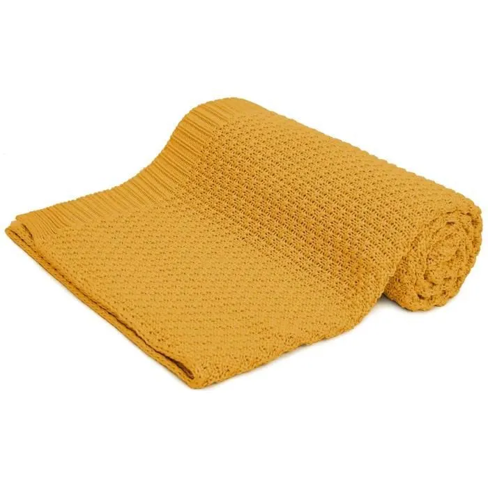 Bellochi Premium Couverture Bébé Naissance 100% Bambou - Douce Couverture Bebe Ete pour une Fille ou un Garçon 100x80 cm - Musta-0