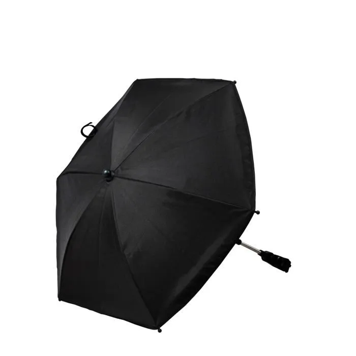 Ombrelle Bambisol - OMBT BE NOIR - Ombrelle Poussette Universelle Anti UV | UPF 50+, Double Articulation | Noir BE-0