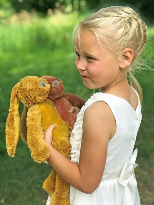 Happy Horse - Peluche Lapin Richie ocre 38 cm-3