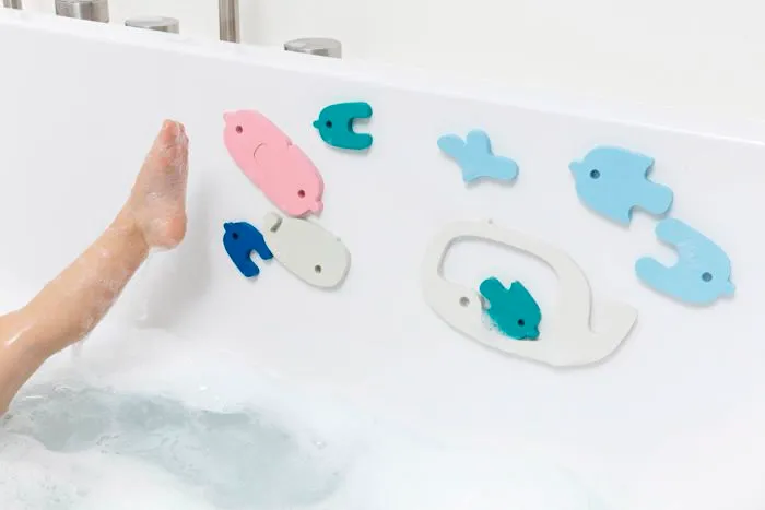 Quut - Puzzle de bain - Baleines-3
