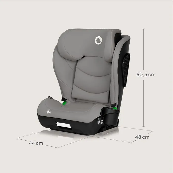 Siège-auto 100-150cm LIONELO Neal i-Size - ISOFIX - Porte-gobelet - Assise large - Inclinable - Groupe 2/3 - Gris-5