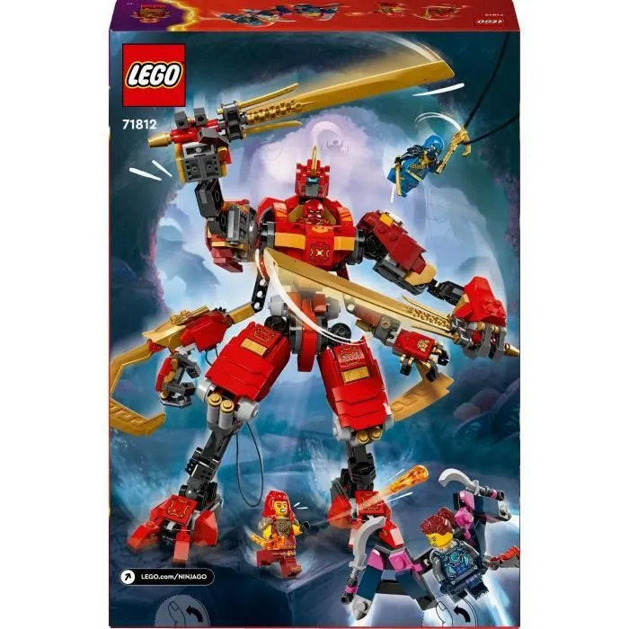 LEGO NINJAGO 71812 Le Robot Grimpeur Ninja de Kai, Set de Jeu d’Aventure pour Enfants-5