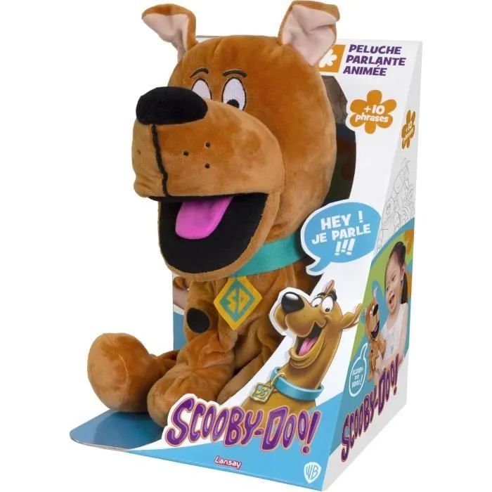Peluche SCOOBY DOO parlante animée-4