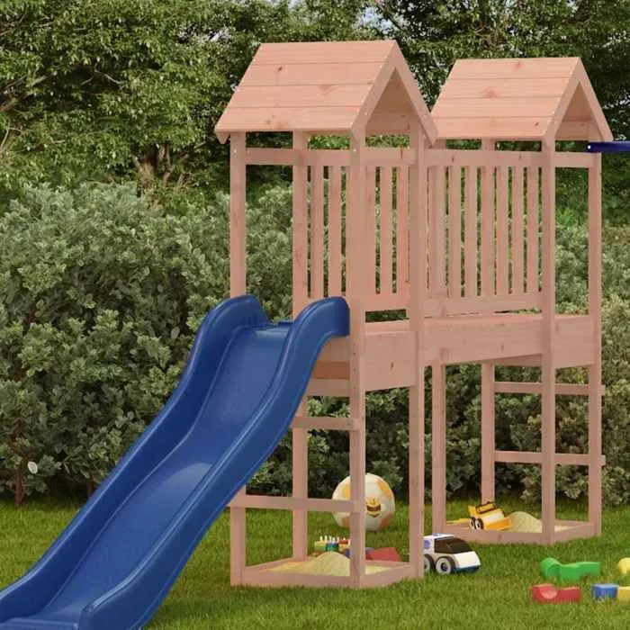 vidaXL Tour de jeu 53x46,5x194 cm bois massif Douglas 826527-1