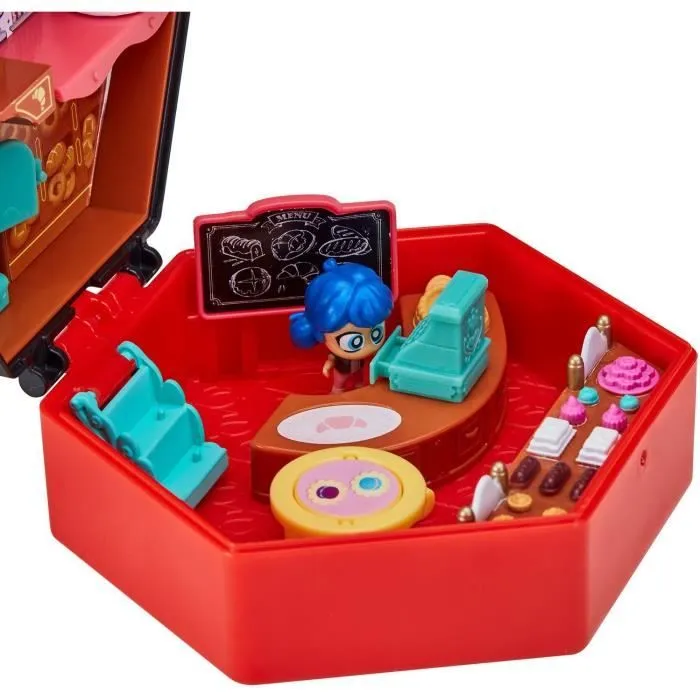 BANDAI - Miraculous Ladybug - Mini univers Chibi Boulangerie - Mini figurines Marinette et Adrien incluses - P50551-2