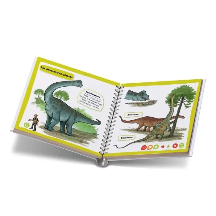 Livre électronique éducatif tiptoi® - Mini Doc' - Les dinosaures de Ravensburger-2