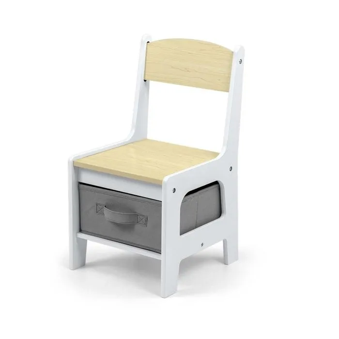 Table et chaises - MILLY MALLY - Sven Natural - Bois massif - 2 places - Bureau enfant-3
