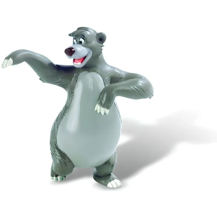 Figurine Baloo - BULLY - Le Livre De La Jungle Disney - 8 cm - Enfant - Mixte - 3 ans-0