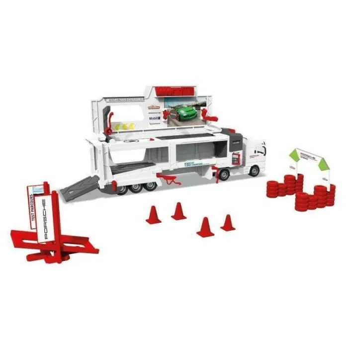 Véhicule miniature - Porsche - Camion man TGX - Blanc - Pour enfant de 3 ans et plus-1