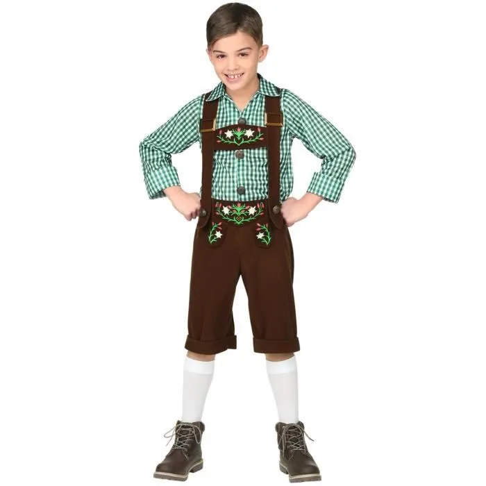 Déguisement Tyrolien Mirko pour garçon 5 ans - WIDMANN - Fête de la Bière-0