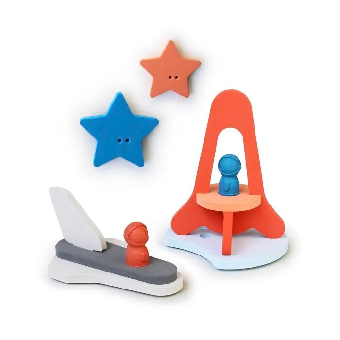 Quut - Puzzle de bain - Cap sur la lune-0