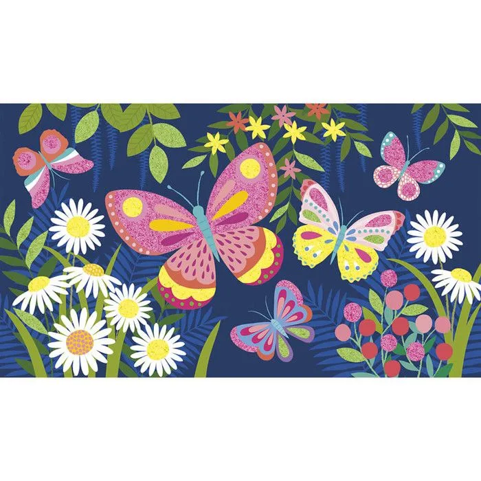 Kit Créatif - Coffret Sables Fluo Papillons-3