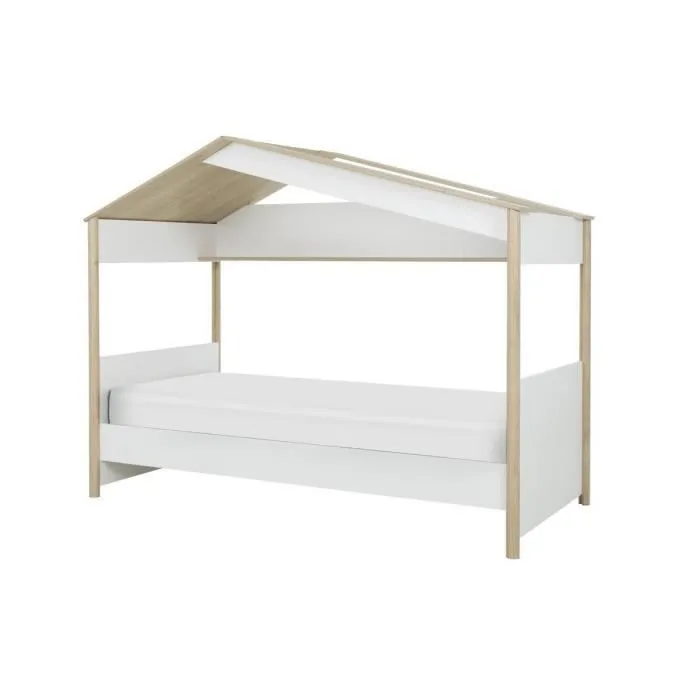 Lit cabane 90x200 cm - 212 cm X 103 cm X 165 cm - MATIS-2