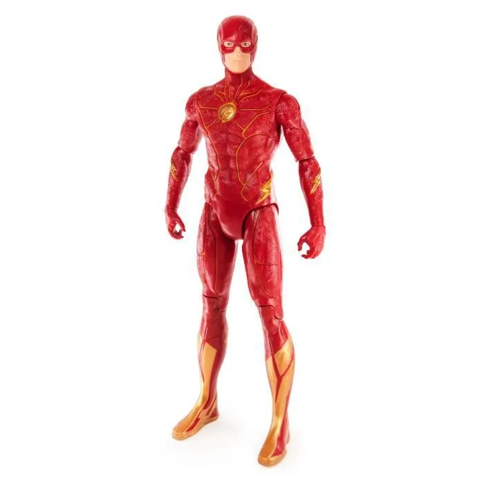 Figurine Interactive The Flash Deluxe - Effets Sonores et Lumineux - 30cm - SPIN MASTER - Pour Enfant dès 4 ans-5