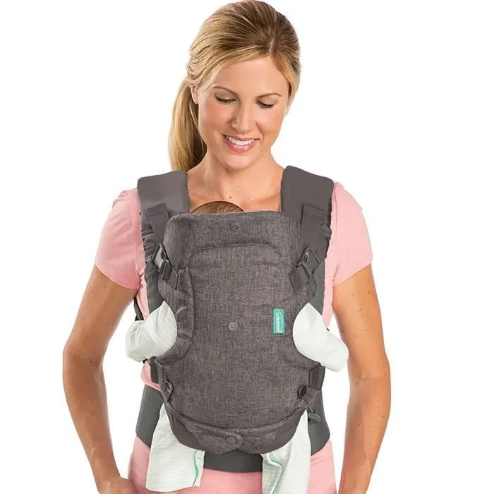 Porte bébé Flip ergonomique 4 en 1 gris - INFANTINO - Flip ergonomique 4 en 1 - Polyester - De 3,6 à 14,5 kg-7