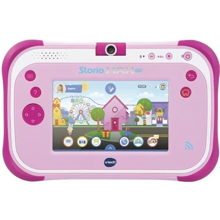 VTECH - Console Storio Max 2.0 5" Rose - Tablette Éducative Enfant-0