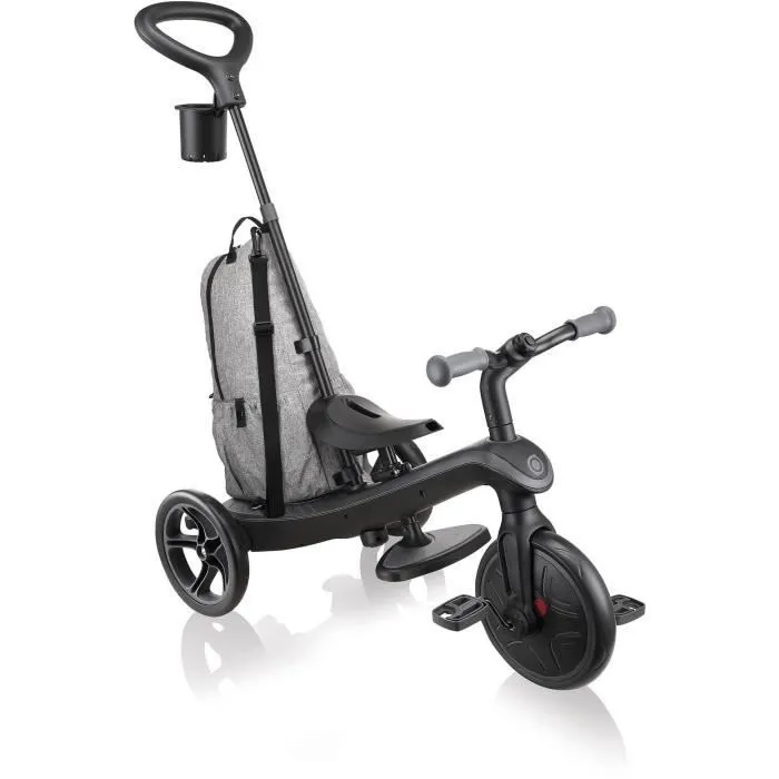 Tricycle évolutif - EXPLORER 4 EN 1 DELUXE PLAY - gris - Mixte - A partir de 10 mois - 3 roues-1