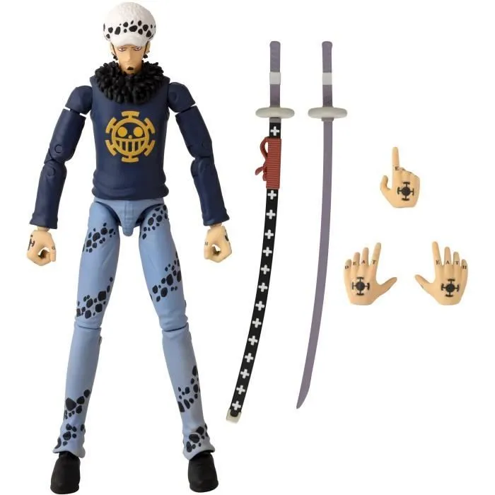 Figurine Anime Heroes 17 cm - Trafalgar Law - Bandai - One Piece-1