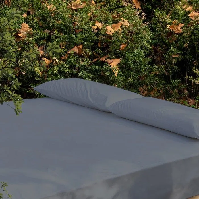 Alèse B-SENSIBLE Gris anthracite 80x190 cm | Impermeable & Anti-acariens | Gris-3