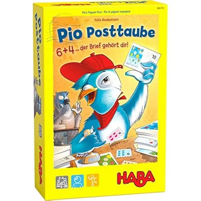 Jeu de cartes - HABA - Pio 306710 - À partir de 5 ans - Multicolore - 2 à 4 joueurs-0