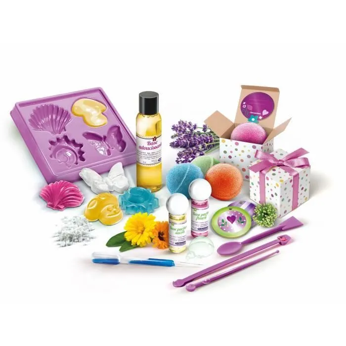 Jeu de création de savons - CLEMENTONI - Mon laboratoire des savons - Pour enfants à partir de 8 ans-1