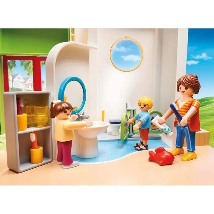 PLAYMOBIL - City Life - Centre de loisirs - 70280 - Table, chaises, espace jeux, cuisine, sanitaires-3
