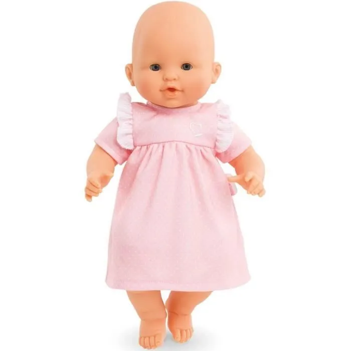 Robe Dragée pour poupon 36cm COROLLE - Vêtement élégant et facile à enfiler pour enfant dès 2 ans-2