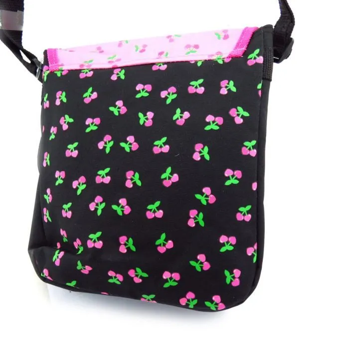Sac "Hello Kitty" rose noir-2