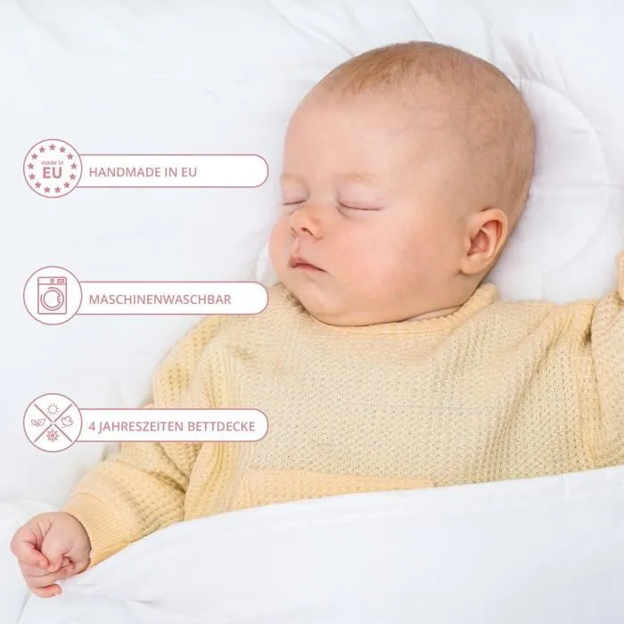 Couverture bébé et oreiller motif ours - TOTSY BABY - Blanc - Légère et douce - Lavable en machine-2