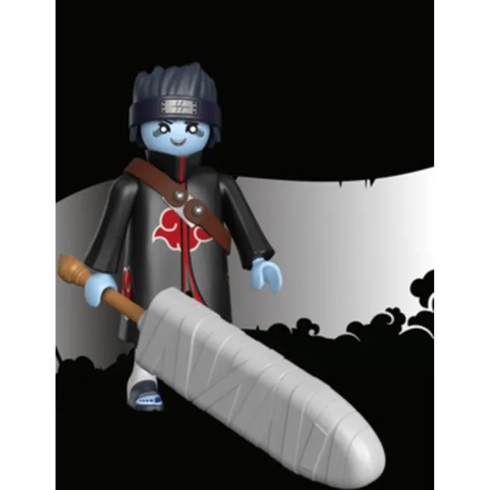 PLAYMOBIL - 71117 - Kisame - Naruto Shippuden - Figurine avec épée Samehada et écharpe - Personnage de manga ninja avec accessoires-1