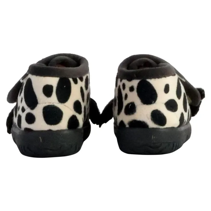 Chausson enfant - VICTORIA - modèle 82774 - blanc - semelle intérieure en gomme - semelle extérieure textile-3