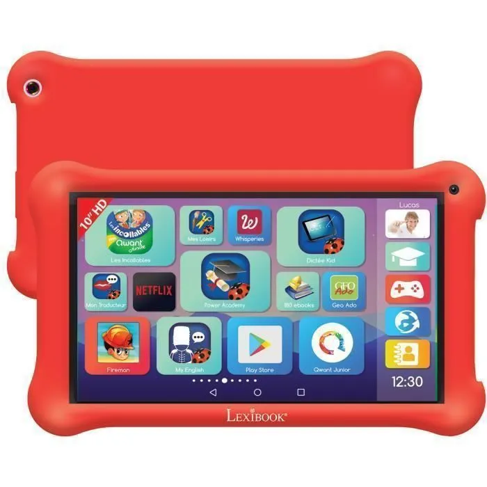 Tablette - Lexibook - Lexipad 10'' - Écran 10 pouces - Contrôle parental - Contenu éducatif-0