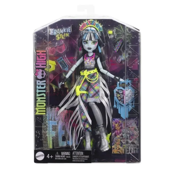 Monster High-Poupée Frankie Stein Monster Fest-Poupée et accessoires HXH79-4