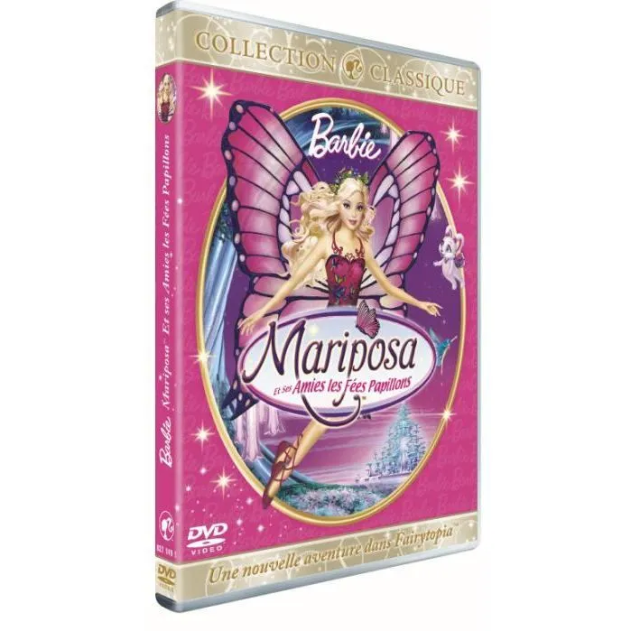DVD Barbie : Mariposa et ses amies les Fées Pap...-0