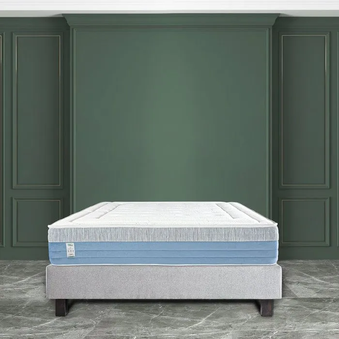 Matelas 140x190 cm, BestRoyal, 27cm, ressorts ensachés, mousse mémoire de forme, indépendance du couchage-5