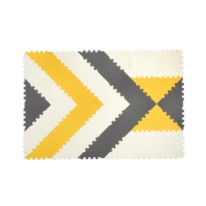 FORMULA BABY Lot de 50 Dalles en mousse 3 couleurs (Beige, Anthracite, Orange) - Utilisable à partir de 10 mois-3