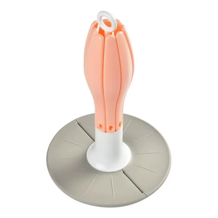 Béaba Biberonnerie Egouttoir Fleur Pliable Rose-2