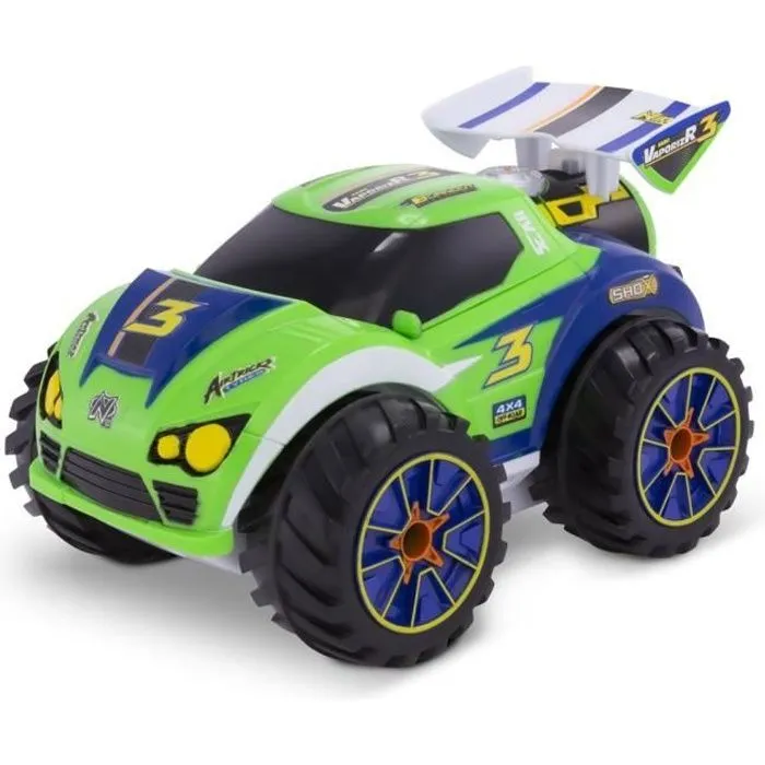 Voiture Télécommandée NIKKO NANO VAPORIZR NEON amphibie 4x4 2.4 Ghz 15 km/h - Vert-0
