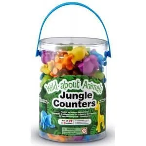 Learning Resources - Animaux de la jungle à compter ( LR-3361 )-0