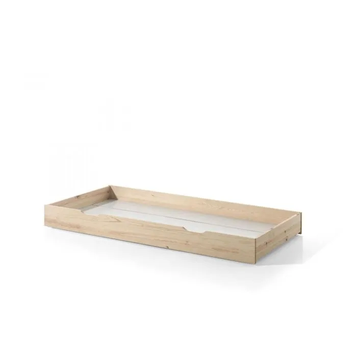 Lit enfant à baldaquin - Vipack - Dallas - Bois massif - Rose - 1 place - 90x200cm-3