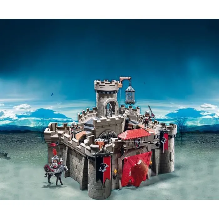 PLAYMOBIL 6001 - Knights - Citadelle des Chevaliers de l'Aigle-1