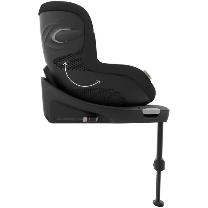 Siège Auto Sirona G i-Size - Moon Black - CYBEX - Rotation 360° - Inclinable - Protection latérale-8