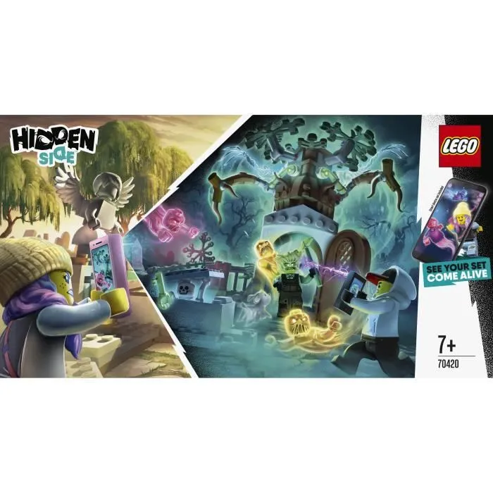 LEGO® Hidden Side™ 70420 Le cimetière mystérieux-2