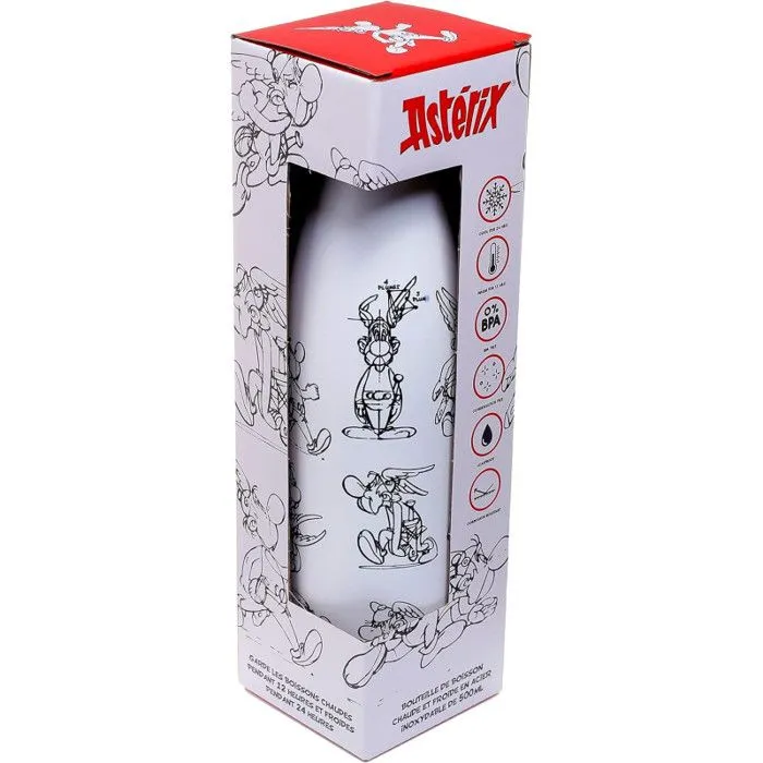 Gourde - ASTERIX - 500ml - Inox - Isotherme - Mixte-3